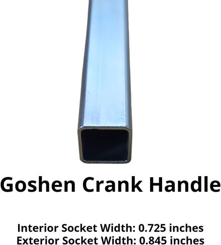 Goshen ختم اليد اليمنى DLB1200A المنبثقة خيمة العربة نظام رفع ونش مع مقبض كرنك in Kuwait
