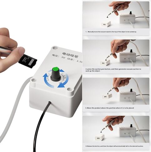 Electric Suction Pen Antistatic Vacuum Extractor for IC CPU Chip Absorption Device with Adjustable Power Absorber in Kuwait