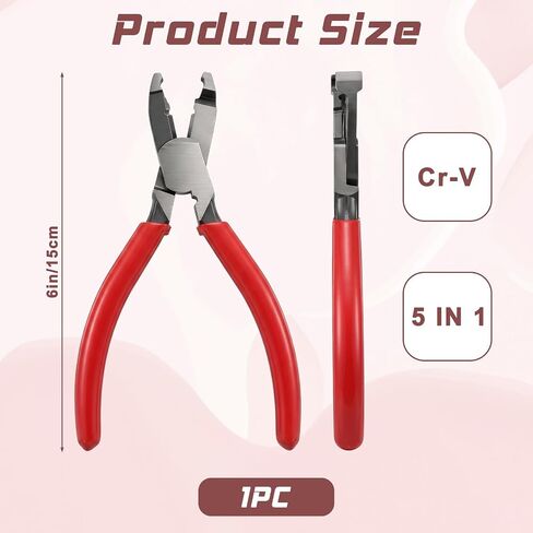 Screw Extractor Plier, Multi-Function Screw Extractor Pliers, Non-Slip Screws Removal Tool, Stripped-Screw Remover Tool, Remove Rusted Screws, Plier for Quickly Removal for Tighten, Loosen, Grip(16cm) in Kuwait