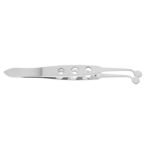 OUNONA Stainless Steel Eyelid Tweezer for Women Round Head, Portable Meibomian Gland Forcep Beauty Tool Providing Comfortable Experience for Eyelid Massage and Blockage Removal in Kuwait