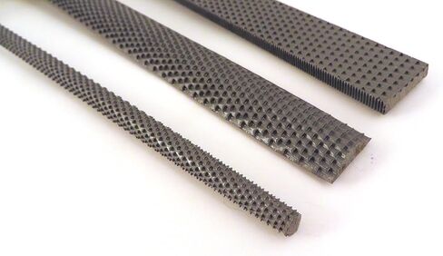 Narex 3 Piece Set Round Rattail, Half Round and Rectangular 200 mm Cabinetmaker Wood Course Cut Rasp 854202 in Kuwait