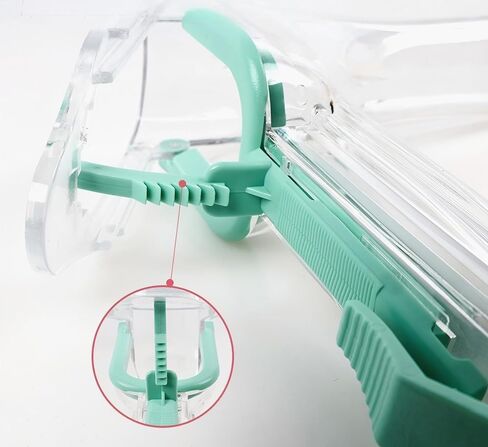 Illuminated Mirror Transparent Mirror Visible Tool Medium Adjustable clamp Tool Holder Expander Speculum，Lighted Speculum Transparent Specula for Cervix IUD Self Removal Tool Medium in Kuwait