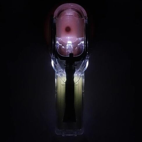 Illuminated Mirror Transparent Mirror Visible Tool Medium Adjustable clamp Tool Holder Expander Speculum，Lighted Speculum Transparent Specula for Cervix IUD Self Removal Tool Medium in Kuwait