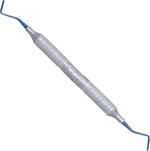 Dental Periotome PT-1, Angled, Titanium Blue Coated Tips, High Grade Medical Stainless Steel in Kuwait