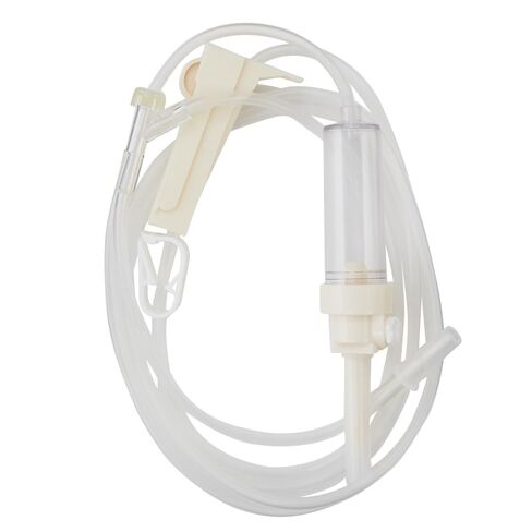 Exel 29081 IV Set Vented & Non-Vented 15 Drops per mL Luer Slip 78 Tubing with Y Injection Site in Kuwait