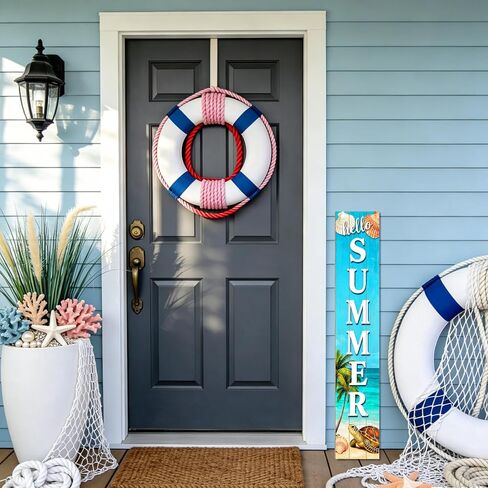 Vertical Wooden Halloween Sign for Front Door Happy Halloween Porch Board Sign for Outdoor Indoor Halloween Welcome Sign Ghost Day Hanging Sign and Leaning Close to Wall Sign in Kuwait
