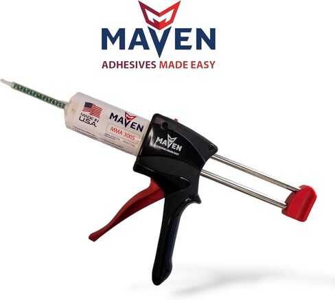 MS50 Universal Dispensing Gun For 50ml Epoxy Cartridges, Dispenser For Corion (Substitute for DMA50, DS51, DS53, DMA51) supports 1:1, 2:1, 3:2, 4:1 & 10:1 ratio, Dental Impression Gun & Panel Bond in Kuwait