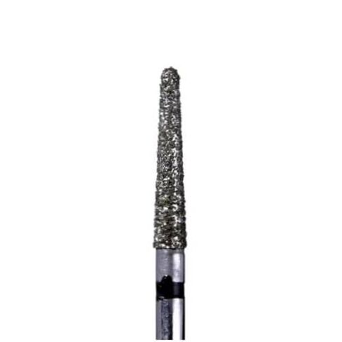 Mydent 856L-018SC Defend FG Friction Grip Long Round End Taper Super Coarse Grit Diamond Burs 10/Pk in Kuwait
