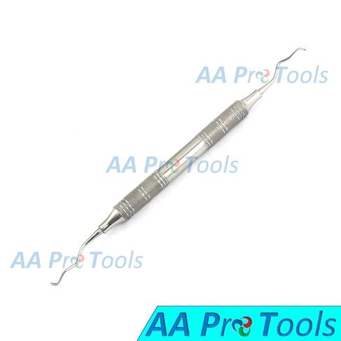 أدوات AA PRO Gracey CURETTES 13/14 لأسنان اللثة ومقبض مجوف مزدوج الأطراف جودة A + in Kuwait