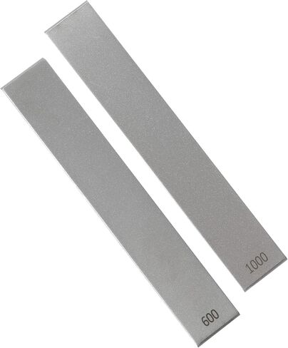 SHARPAL 2-Piece 80/325 Grit Diamond Plates 1" x 6" for Repair and Restore | 180/45 Micron Durable Electroplated Monocrystalline Diamond, Fast Material Removal and Reprofiling and Consistent Grit in Kuwait