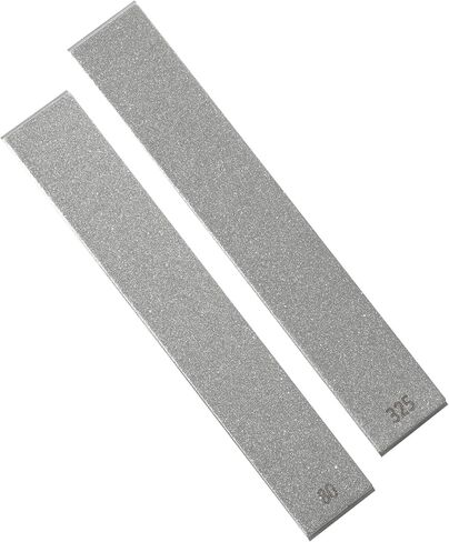 SHARPAL 2-Piece 80/325 Grit Diamond Plates 1" x 6" for Repair and Restore | 180/45 Micron Durable Electroplated Monocrystalline Diamond, Fast Material Removal and Reprofiling and Consistent Grit in Kuwait