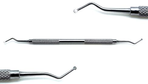 New Dental Restorative Excavator 127/128, 2mm Spoon New Double Ended Instrument in Kuwait