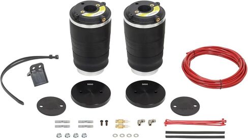 Firestone Airide 2595 Ride-Rite Rear Air Springs Kit fits 2010-2025 Ram 1500 | 5-100 PSI | No Drill Installation | Load Capacity of 3,000 Pounds | Enhances Brake Effectiveness in Saudi Arabia