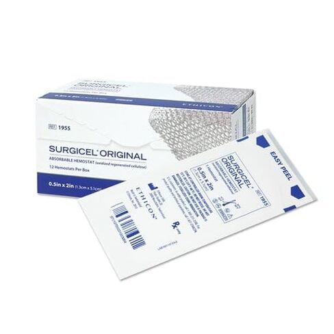 J&J Dental 1955 Surgicel Absorbable Hemostat 0.5 X 2 12/Box in Kuwait