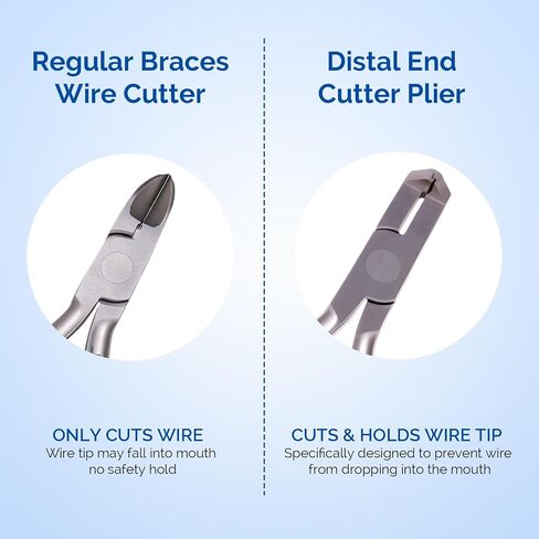 JMU Distal End Cutter Pliers, Autoclavable Braces Wire Cutter with Tungsten Carbide Inserts, for Orthodontic Wire in Kuwait