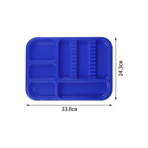 Dental Instrument Divided Tray, YOUYA DENTAL 5PCS Autoclavable Divided Instrument Tray Dental Dentist Plastic Instrument Tray Divided Separate Tray, Size B for Medical Tattoo and Beauty Salon in Saudi Arabia