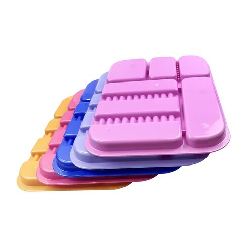 Dental Instrument Divided Tray, YOUYA DENTAL 5PCS Autoclavable Divided Instrument Tray Dental Dentist Plastic Instrument Tray Divided Separate Tray, Size B for Medical Tattoo and Beauty Salon in Saudi Arabia