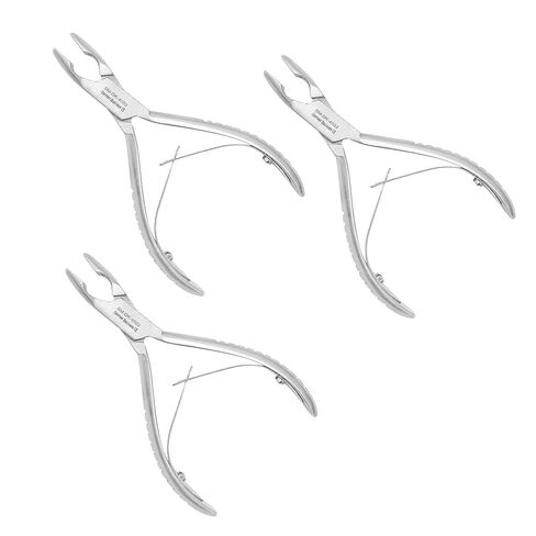 Stellmacher Blumenthal Bone Rongeur (مجموعة من 3) - أدوات طب الأسنان الجراحية - الفولاذ المقاوم للصدأ الفاخر - أداة قابلة للتعقيم ومقاومة للصدأ (4.5 بوصة - 30 درجة) in Kuwait