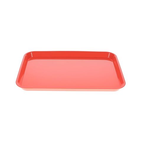 108140 HSB Set-Up Tray Flat #B Ritter Coral Plastic 13-3/8" X 9-5/8" X 7/8" in Kuwait
