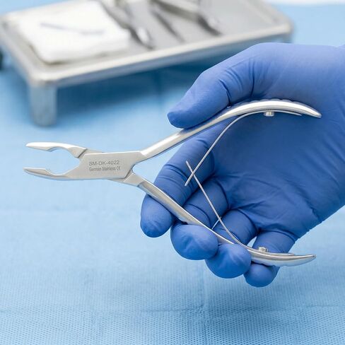 Stellmacher Blumenthal Bone Rongeur (مجموعة من 3) - أدوات طب الأسنان الجراحية - الفولاذ المقاوم للصدأ الفاخر - أداة قابلة للتعقيم ومقاومة للصدأ (4.5 بوصة - 30 درجة) in Kuwait