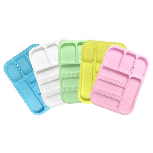 Dental Instrument Divided Tray, YOUYA DENTAL 5PCS Autoclavable Divided Instrument Tray Dental Dentist Plastic Instrument Tray Divided Separate Tray, Size B for Medical Tattoo and Beauty Salon in Saudi Arabia