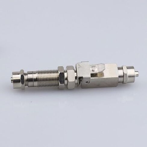 2-Piece Silver Metal Air-Water Quick Connectors for Dental Ultrasonic Scalers, 3.43in, FDA-Registered Medical Grade in Kuwait