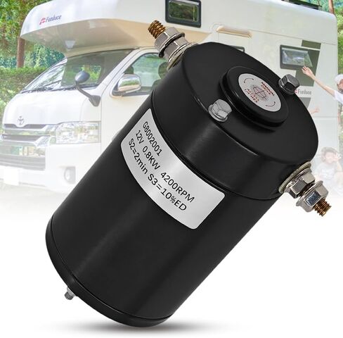 167576 Hydraulic Slide Out Pump Motor Compatible with Lippert Components Leveling System, 12V 1HP Bi-rotational Hydraulic Pump Motor Replace# 15-167576 414018 F000MM0809 15167576 045-167567 in Kuwait