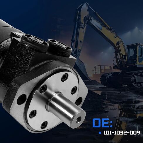 101-1032-009 Hydraulic Motor Replacement for Char-Lynn H Series, 152 RPM 3602 lb-in High Torque Low Speed Orbital Motor for Construction Agriculture Mining in Kuwait