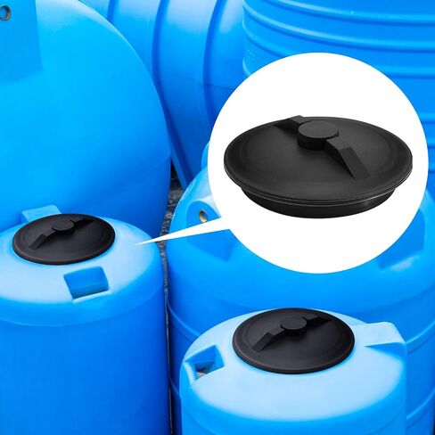 Hortsun 8" Threaded Vented Lid and Ring Replacement for Sprayers and Agricultural Tanks Chemical-Resistant Secure Leak-Free Fit Tank Accessories in Kuwait
