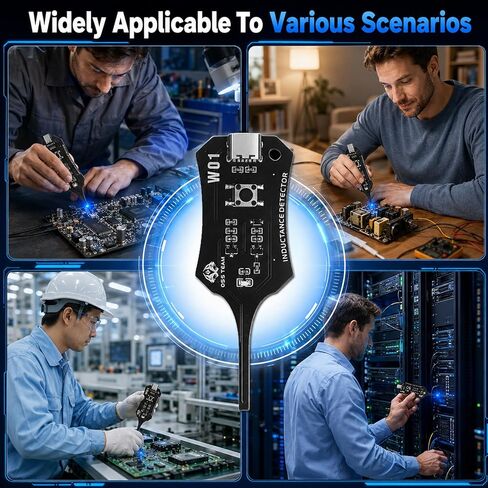 2 PCS Inductance Tester,Type-C Inductance Tester, High Precision Mainboard Coil Testing Tool,Quick Fault Detection for PCB Repair Electronic Troubleshooting Circuit Board Maintenance in Kuwait