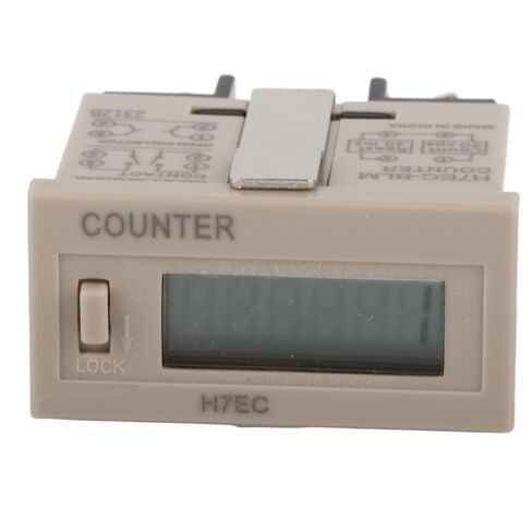 Electrical Counter Totalizer, H7EC BLM Digital Electrical Counter with 6 Digit LCD Display Without Voltage Input in Kuwait