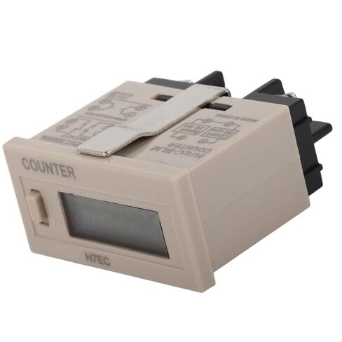Electrical Counter Totalizer, H7EC BLM Digital Electrical Counter with 6 Digit LCD Display Without Voltage Input in Kuwait