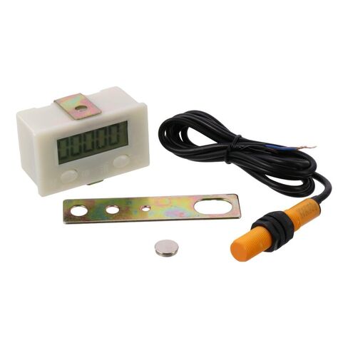 5 Digit Plastic Automatic Sensing Counter Proximity Switch Sensor Loop Counter 0-99999 Counter in Kuwait