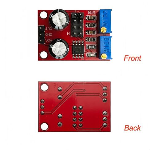8PCS NE555 Pulse Frequency Duty Cycle Adjustable Module Square Wave Rectangular Wave Signal Generator for Motor Drive in Kuwait