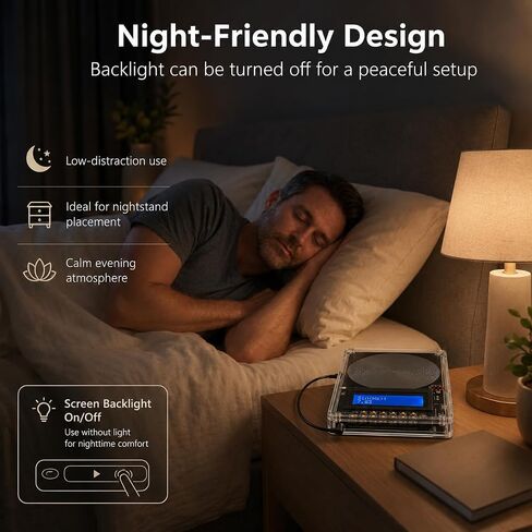 Frequency Generator for Healing 7.83hz Schumann Resonance Generator, Adjustable with Ultra-Soft Acoustic Earphones & Storage Case for Relaxation, Meditation, Focus in Kuwait