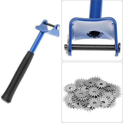 QWORK Grinding Wheel Dresser, Star Bench Grinding Restorer Device - Heavy Duty Steel Tool for Wheel Surface Polishing, Correction, Sharpening, Maintenance, in Saudi Arabia
