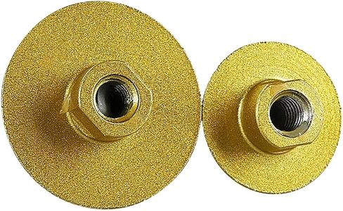 Generic 2 Pieces Chamfer Bits Diamond Beveling Hole Grinding Cone Bit Countersink Emery Material Suitable for Porcelain Granite Marble Tile in Kuwait