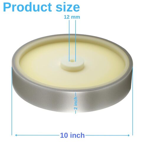 1pcs 10 inch CBN Grinding Wheel 800 Grit for Tormek T-8 Sharpening System, 10'' Diameter, 2'' Width, 12mm Hole (800) in Kuwait