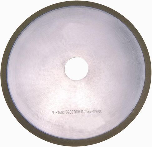 MaxTool 8" 1A1R Diamond Cut-Off Wheel; Bore 1.25" Width 2mm (0.08") Grit180 Resin Bond Abrasive/Grind Machine Wheels for cutting off carbide rods in Kuwait