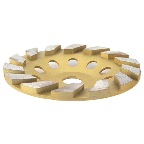 Diamond Grinding Discs,1pc Turbofor Angle Grinder - 4/5/6/7 Inch Polishing Disc for Concrete, Granite, Stone(125mm) in Saudi Arabia