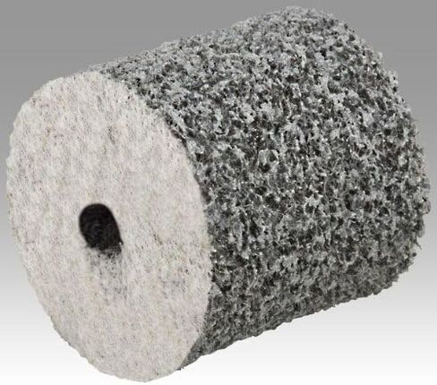 3M Scotch-Brite XL-UW Unitized Aluminum Oxide Medium Deburring Wheel - Medium Grade - Arbor Attachment - 1 1/2 in Dia 3/16 in Center Hole - Thickness 1/8 in - 30100 Max RPM - 15515 [PRICE is per WHEEL] in Kuwait