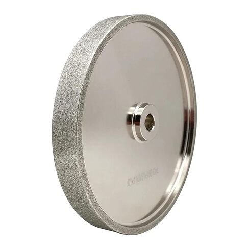 Diamond Grinding Discs,8-Inch CBN Wheel for Woodturning Tools - 80-1000 Grit, 1" Wide, 5/8" Arbor for Precision Sharpening(320Grit) in Saudi Arabia