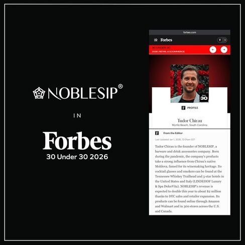 NOBLESIP® New Whiskey & Cocktails Smoker 𝗣𝗥𝗘𝗠𝗜𝗨𝗠 Electric Kit. Innovative Automatic Smoking, no Torch Needed. Easily Make Aromatic Smoked Old Fashioned. New Bourbon Home bar Gift in Kuwait
