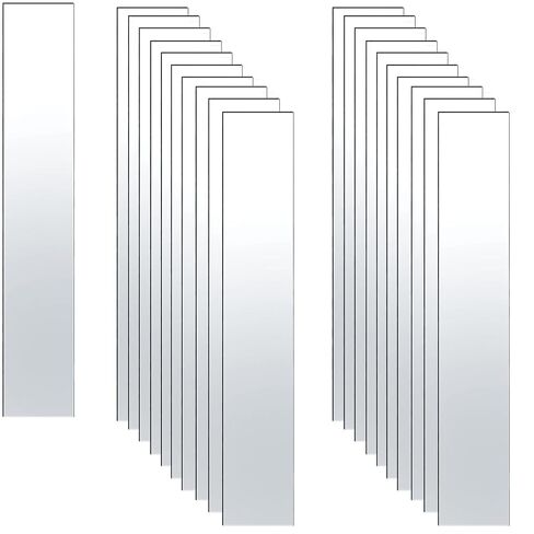 16 Pieces Zinc Sheet 99.95% Pure Zinc Metal Bar Strip Anode Sheet Set for DIY Plating Electroplating Experiment, 0.04"x1"x6" in Kuwait
