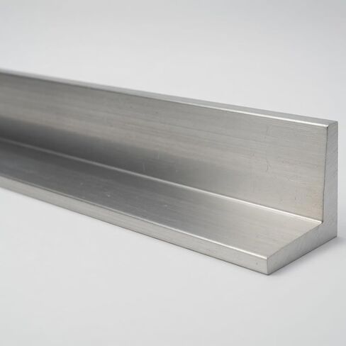 6061 Aluminum Angle, 1/4 Inch Thick x 1-1/2 Inch Legs x 8 Foot Long - 6061-T6 Aluminum Angle Stock, Mill Finish in Kuwait