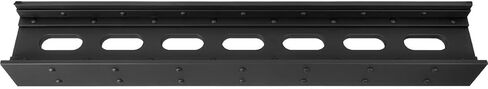 ForgeCraft Industrial Faux Steel Cellular "I" Beam, 7 1/4"W x 11 1/2"H x 96"L, Factory Painted Black in Kuwait