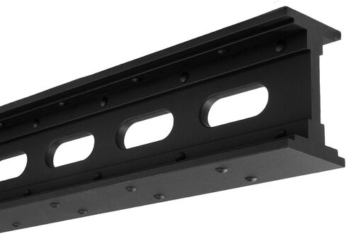 ForgeCraft Industrial Faux Steel Cellular "I" Beam, 7 1/4"W x 11 1/2"H x 96"L, Factory Painted Black in Kuwait