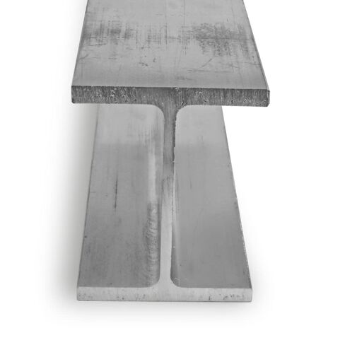 6061 شعاع I من الألومنيوم، تشطيب غير مصقول (مطحنة)، مقذوف، T6-Temper، ASTM B221، طول ساق متساوي، زوايا مربعة، أطوال أرجل 5 بوصات، عرض 8 بوصات، سمك الجدار 0.35 بوصة، طول 12 بوصة، OnlineMetals in Kuwait