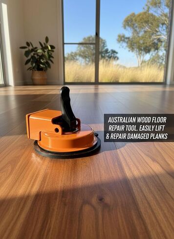 Floor Gap Fixer Tool - Suction Cup Floor Gap Closer for Hardwood, Laminate and Vinyl Plank Flooring in Kuwait