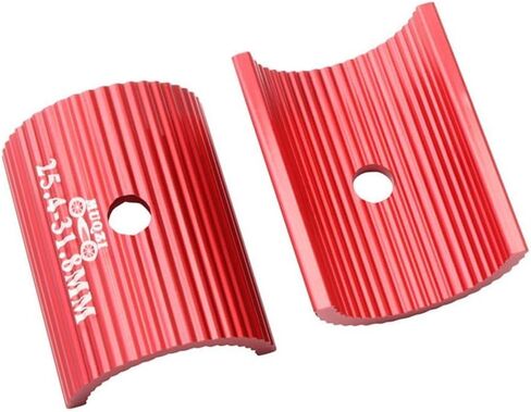 Aluminum Alloy Bike Handlebar Shim, Lightweight And, 25 4mm To 31 8mm, 31 8mm To 35mm, For Outdoor Biking(Black 25.4-31.8) in Kuwait